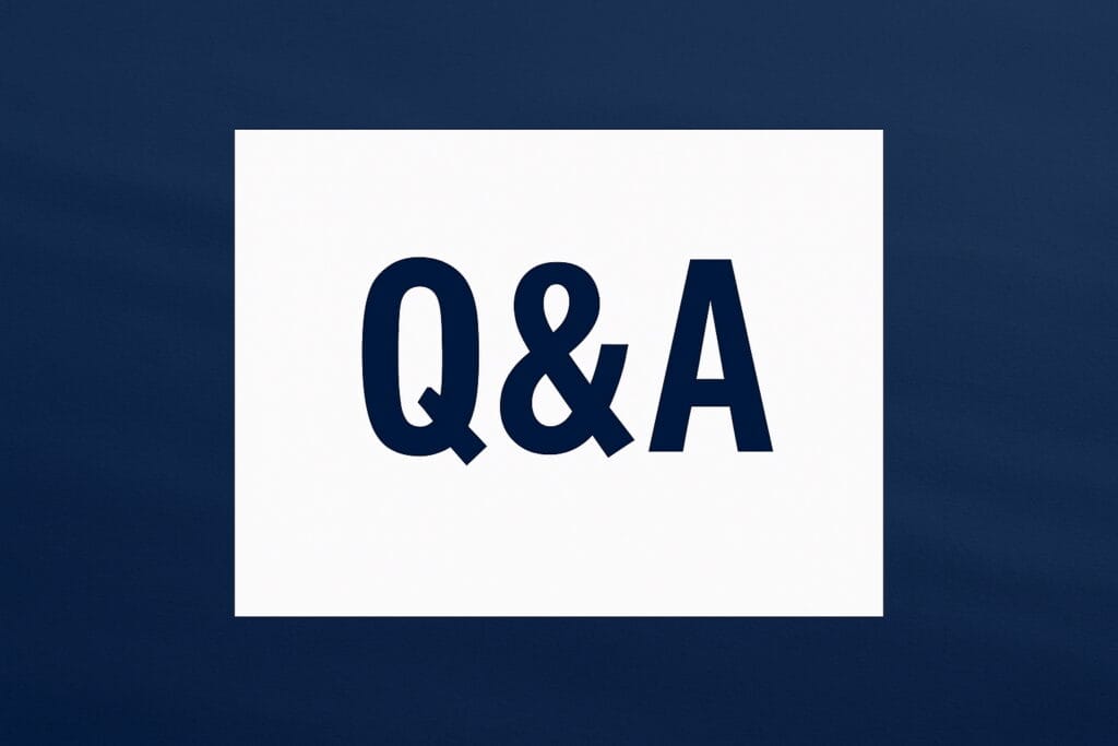 Q&A header image for blog about first-time property investor questions